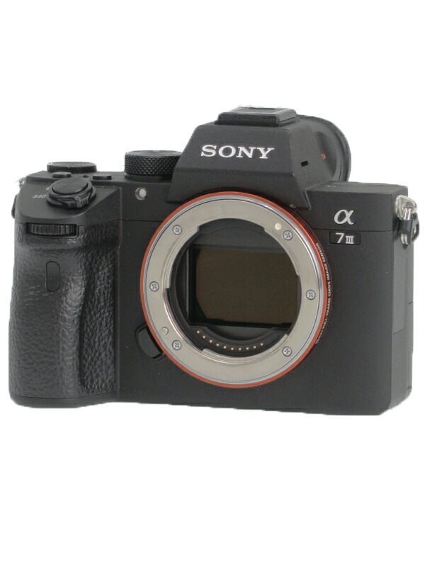 SONY】ソニー『α7III ボディ』ILCE-7M3 ミラーレス一眼カメラ 1週間