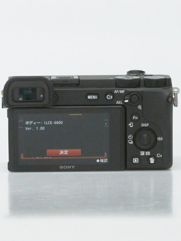 SONY】ソニー『α6600 ブラック ボディ』ILCE-6600 ミラーレス一眼