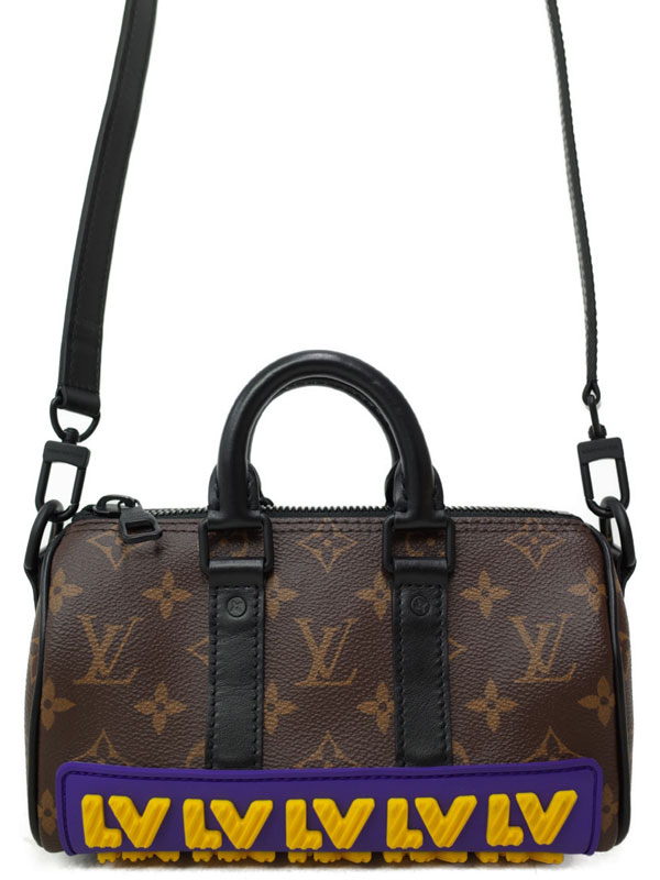 LOUIS VUITTON】ルイヴィトン『モノグラム LVラバー キーポルXS
