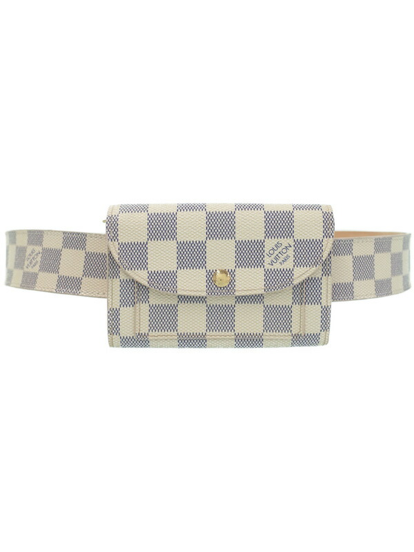 LOUIS VUITTON】ルイヴィトン『ダミエ アズール サンチュール