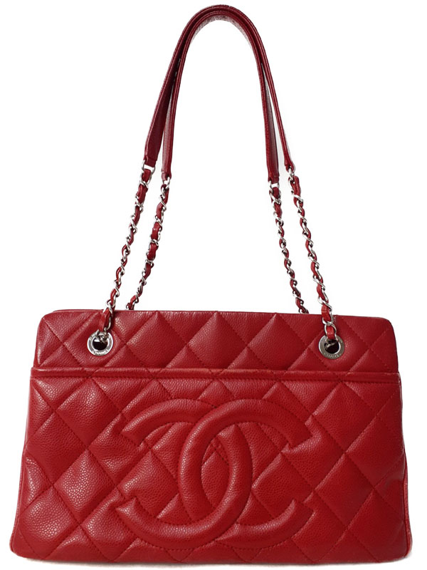 CHANEL】シャネル『マトラッセ チェーントートバッグ』レディース 1