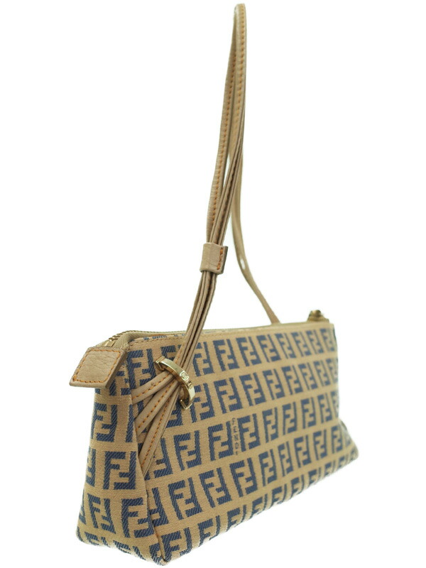 FENDI】フェンディ『ズッキーノ柄 ミニポーチ』8BR513 レディース