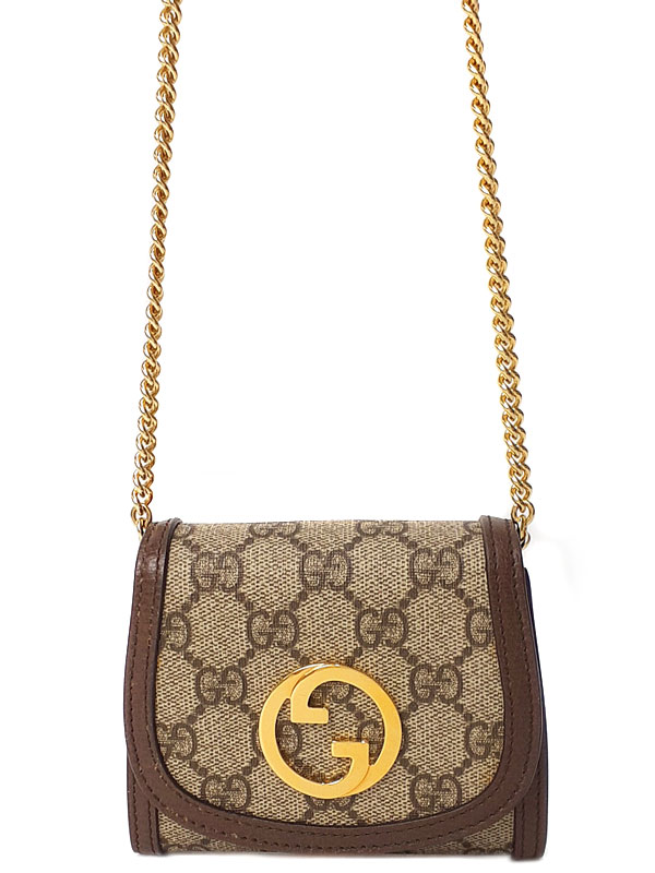 GUCCI】グッチ『グッチ ブロンディ ミディアム チェーンウォレット