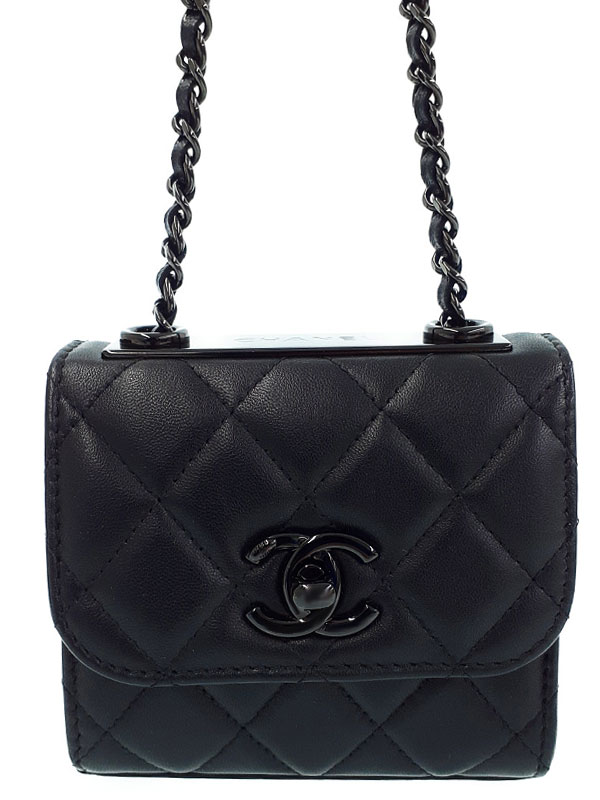 CHANEL】シャネル『ミニマトラッセチェーンショルダーバッグ』A81633