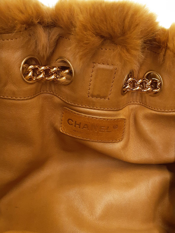 CHANEL】シャネル『ファー チェーンショルダーバッグ』レディース 1
