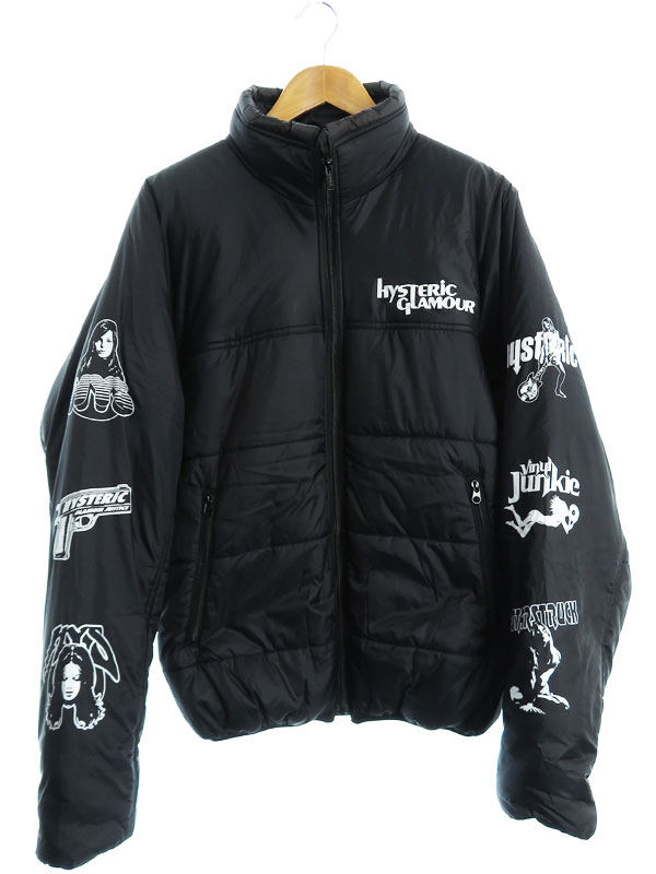 HYSTERIC GLAMOUR】【日本製】【アウター】ヒステリックグラマー『中綿