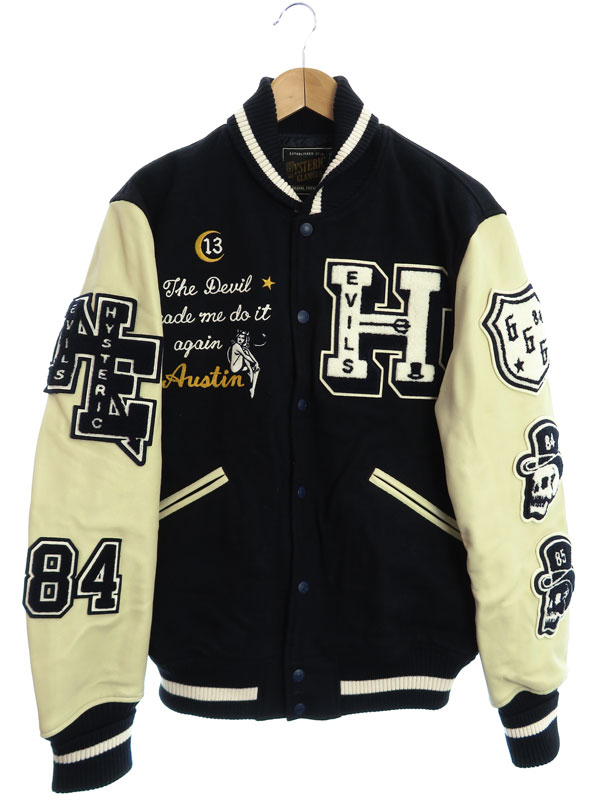 HYSTERIC GLAMOUR】【日本製】ヒステリックグラマー『レザー切替