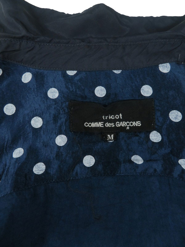 tricot COMME des GARCONS】トリココムデギャルソン『水玉柄 半袖