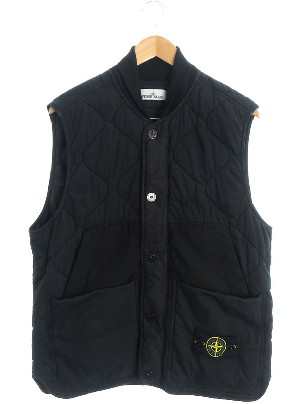 STONE ISLAND】ストーンアイランド『中綿キルティングベスト sizeM