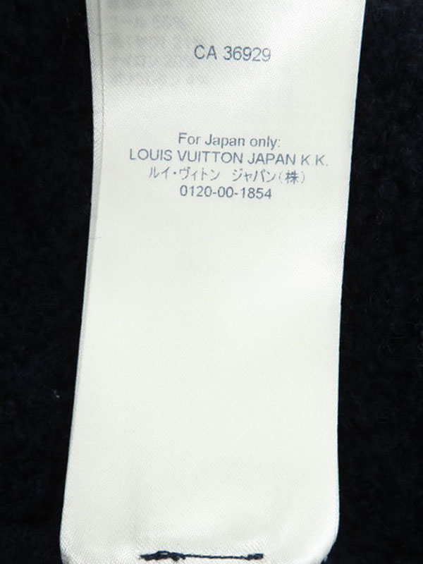 LOUIS VUITTON】ルイヴィトン『インタルシアクルーネックセーター ロゴ