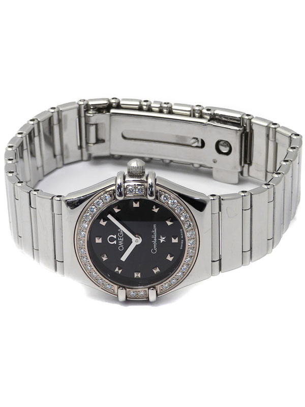 OMEGA】オメガ『コンステレーションミニ マイチョイス ベゼルダイヤ