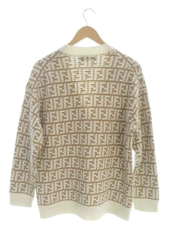 FENDI フェンディ ロンパース ズッカ 総柄 1M カシミヤ混 FENDI