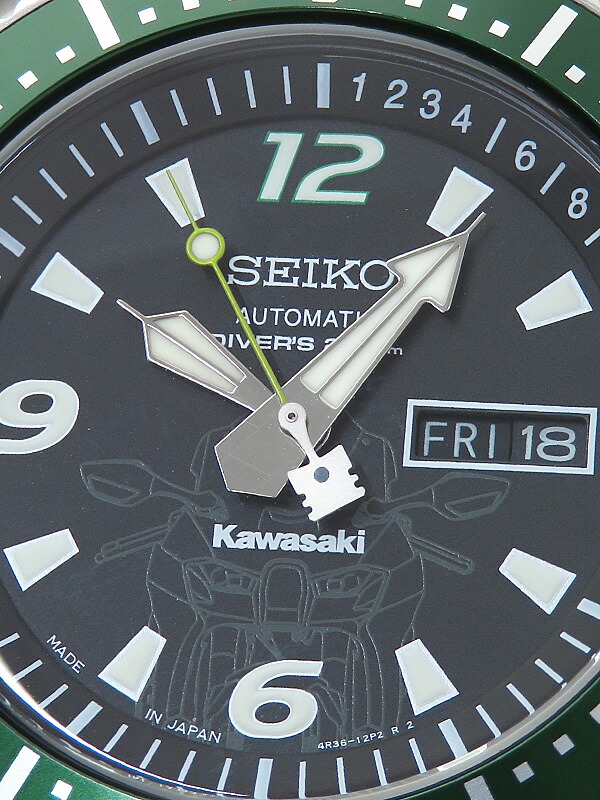 SEIKO】セイコー『カワサキコラボモデル Ninja ZX-10Rウォッチ』4R36