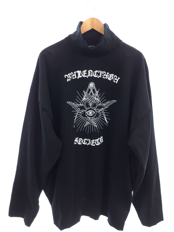 BALENCIAGA】バレンシアガ『ハイネック 長袖スウェット sizeXXS