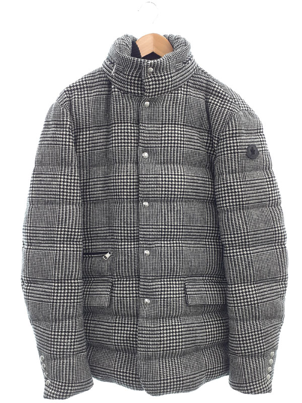 MONCLER】モンクレール『BESS グレンチェック 重ね着風ダウン
