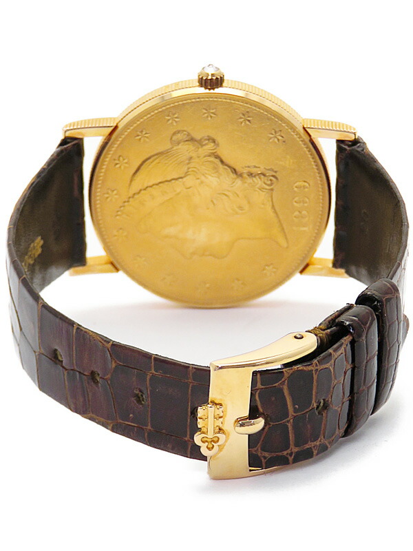 CORUM】コルム『ヘリテージ コインウォッチ 20ドル 金貨』メンズ 手