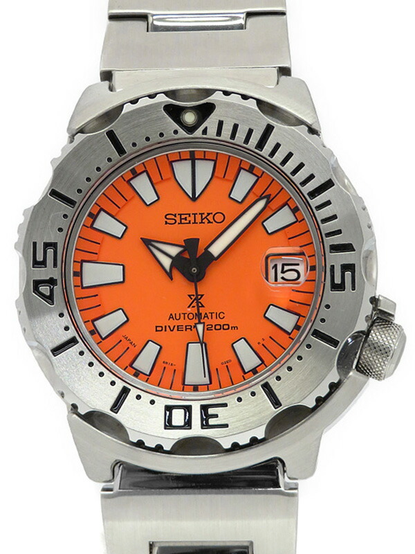 SEIKO】セイコー『プロスペックス ダイバー スキューバ オレンジ