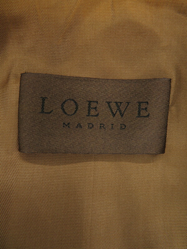LOEWE】【スペイン製】【LAMPOジッパー】ロエベ『レザージャケット