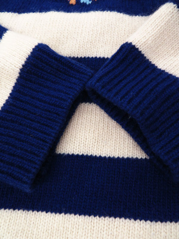 GUCCI】【タイガーヘッドボーダーニット】【イタリア製】【トップス