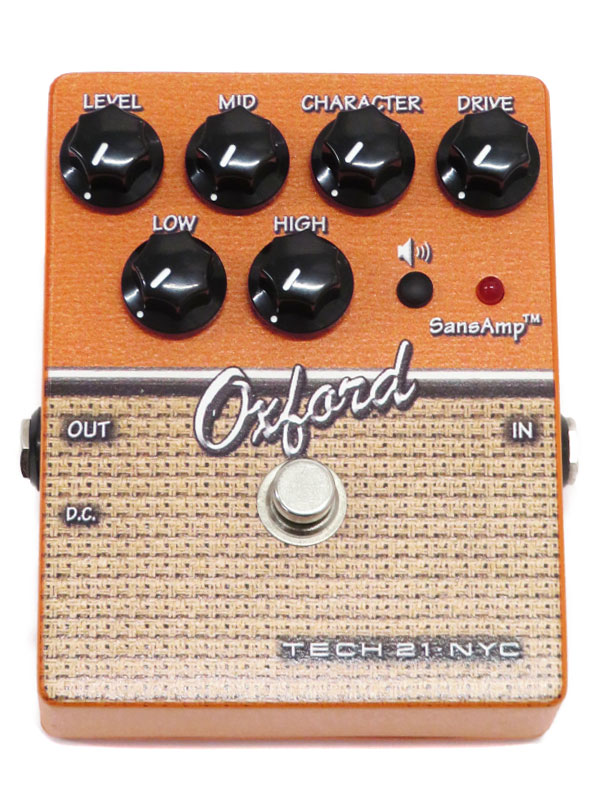 Tech21】テック21『ギターアンプシミュレーター』SansAmp Oxford