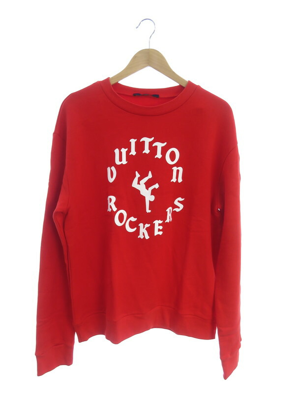 LOUIS VUITTON】ルイヴィトン『ロゴ 裏起毛 長袖スウェット sizeL