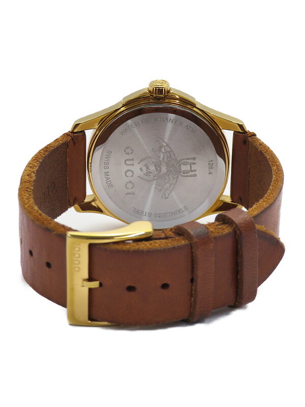 GUCCI】グッチ『Gタイムレス シェリーライン BEE』126.4 メンズ