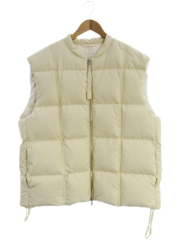 JIL SANDER】ジルサンダー『ダウンベスト sizeL』JPUU440194 MU461200A