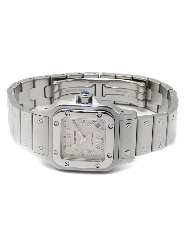 Cartier】カルティエ『サントスガルベSM』W20044D6 レディース 自動