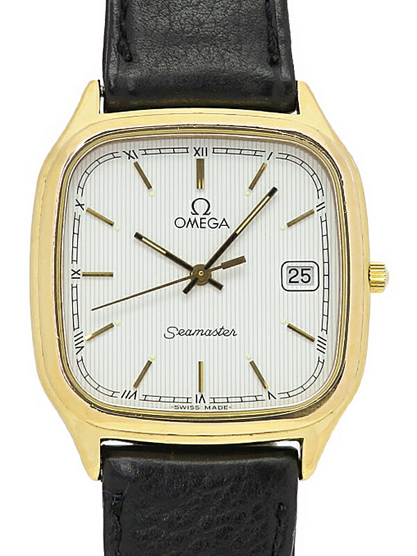 OMEGA】オメガ『シーマスター スクエア』メンズ クォーツ 1週間保証