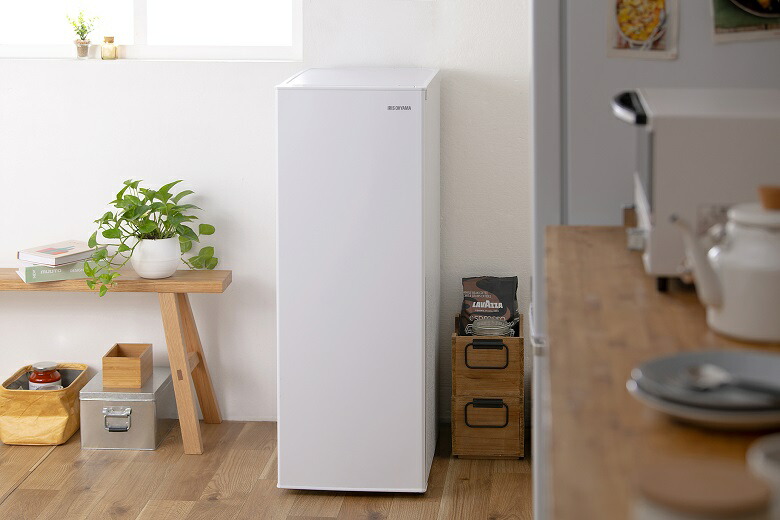 楽天市場】スリム冷凍庫 IUSN-8A-W アイリスオーヤマ 80L セカンド