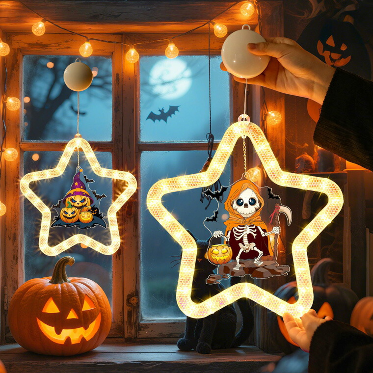 ハロウィン飾り カボチャ パラシュート ハロウィン 電動 箱付き