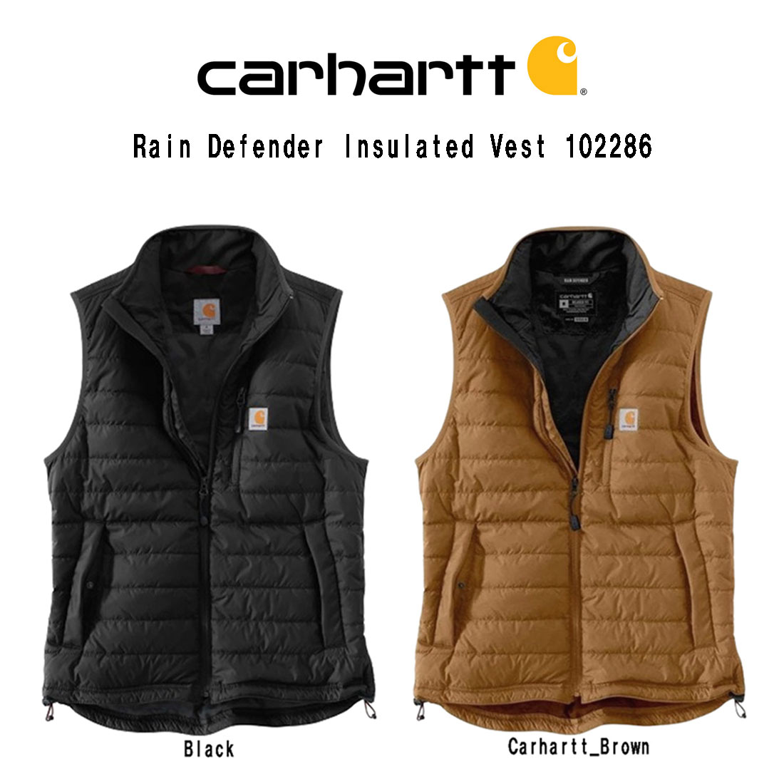 楽天市場】Carhartt(カーハート)ベスト アウター ダックベスト ワーク