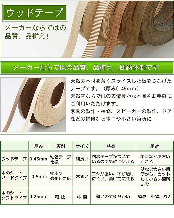 楽天市場】 ウッドテープ : 株式会社オムニツダ