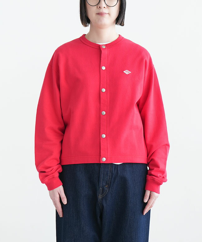 DT-C0312CIN]DANTON(ダントン) WOMEN'S COTTON TERRY CREW NECK