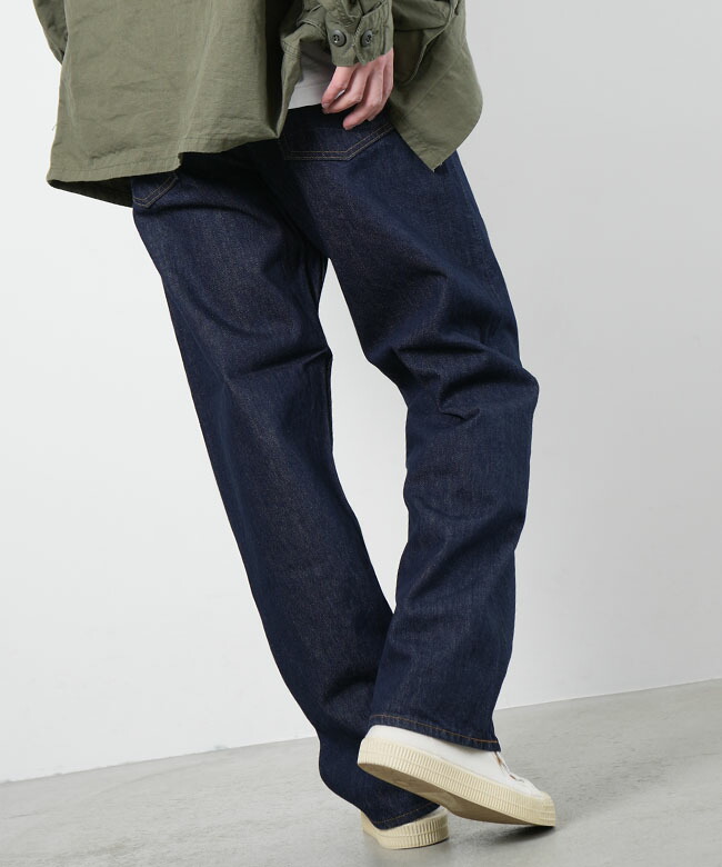 楽天市場】[01-1010W-81]orSlow(オアスロウ) 101 DAD'S FIT DENIM