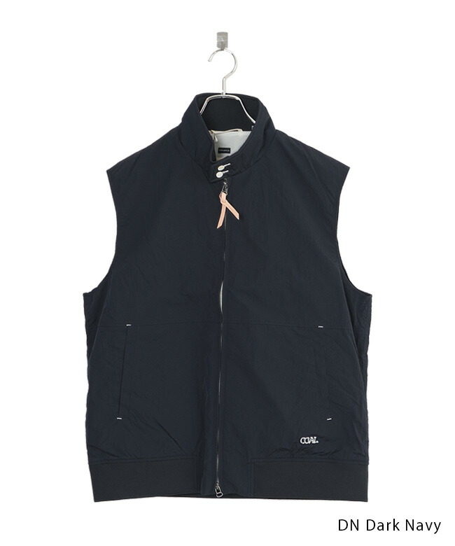 SUAS412]nanamica(ナナミカ) Zip Up Wind Vest ジップアップウィンド