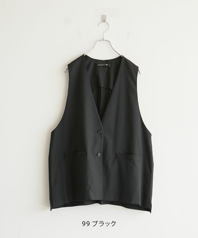 mizuiro ind 黒 Vネック キャミソール mizuiro ind 黒 Vネック