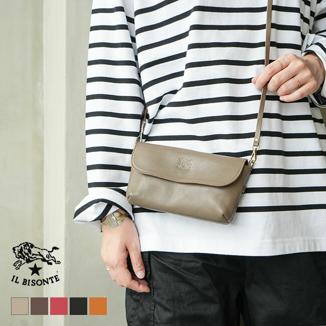 ◇【国内正規販売店】[5422305510]IL BISONTE(イルビゾンテ) レザー