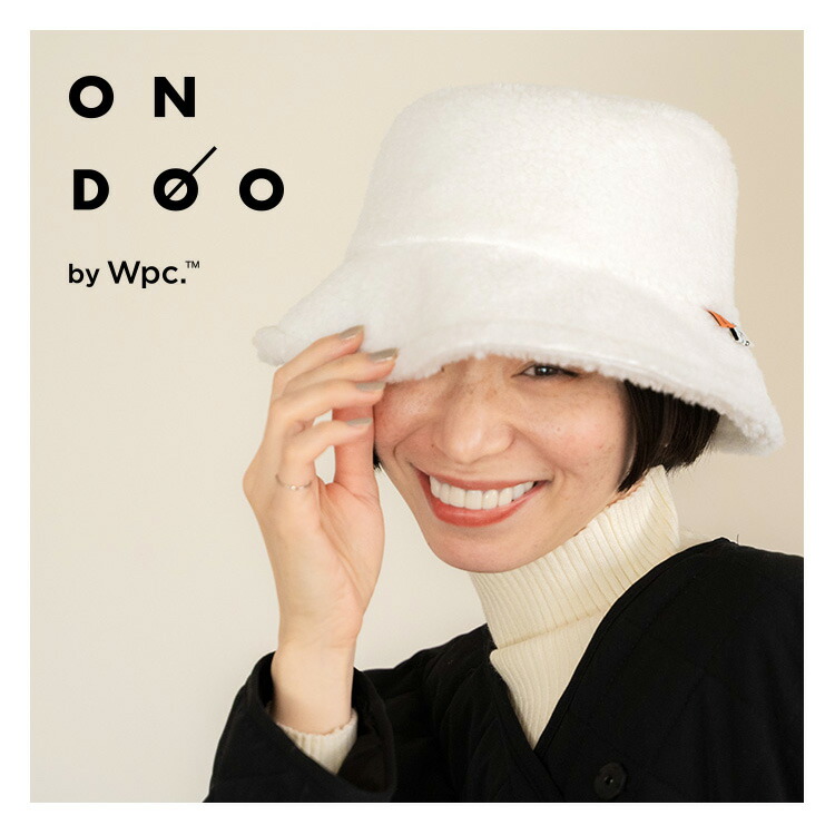 楽天市場】【Wpc.公式】ONDOO ボアバケットハット 帽子【レディース