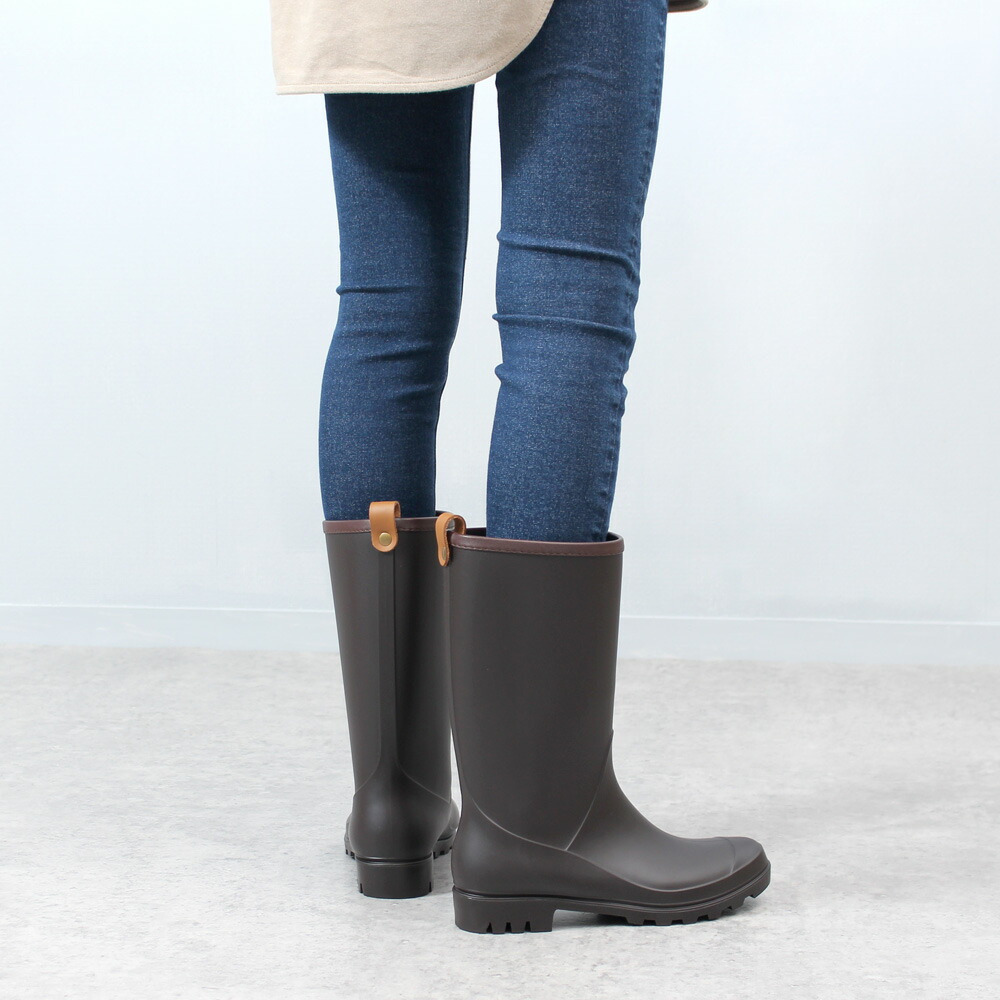 レインブーツ 長靴 レディース ハーフ丈 柔らかい おしゃれ