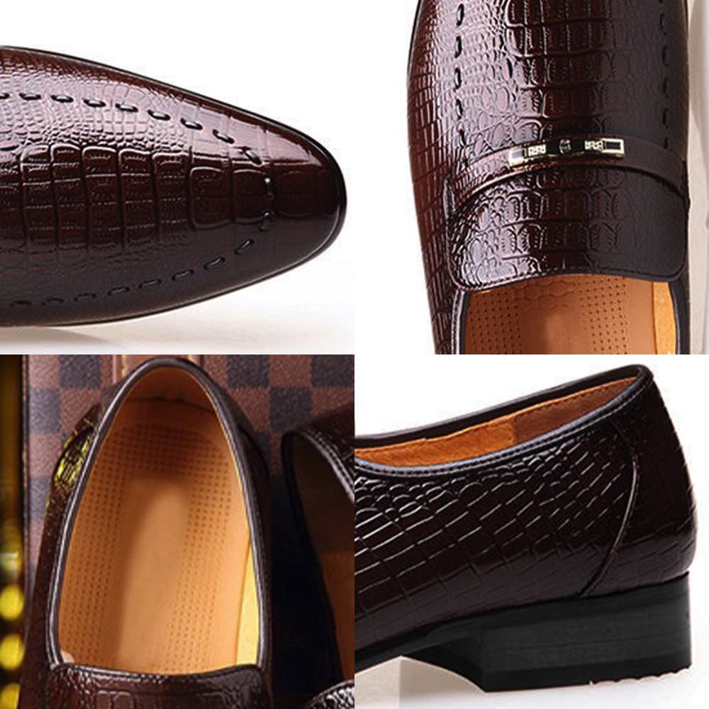 楽天市場】ローファー メンズ クロコダイル調ローファー ヒール