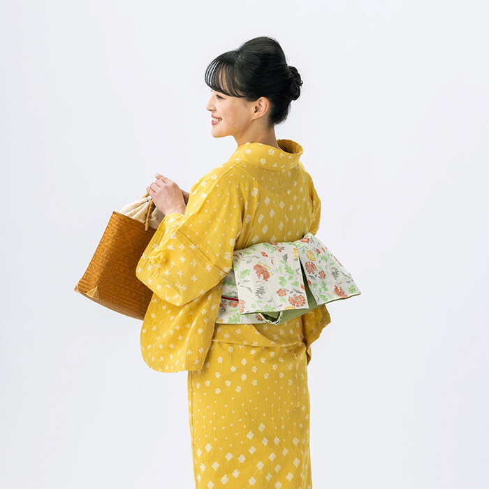 50000円均一セール】浴衣 有松絞り つゆくさの有松鳴海絞り浴衣：つゆ