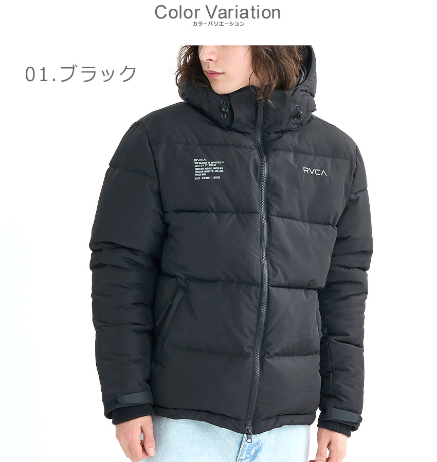 楽天市場】ルーカ ダウンジャケット メンズ BACK PRINT PUFFER JKT