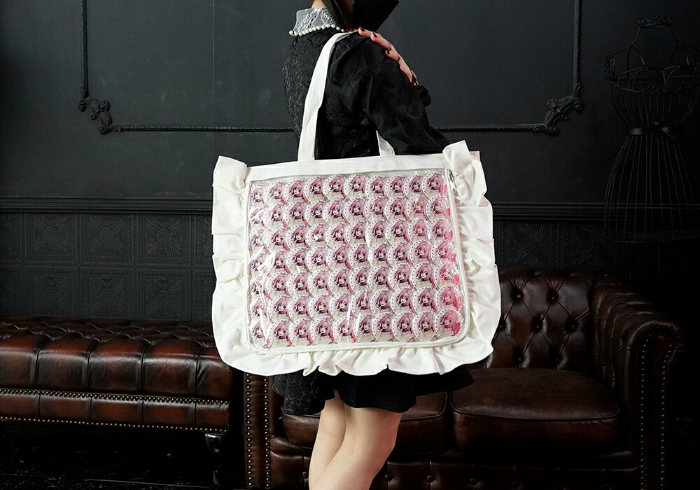 キャリーオンバッグA3フリルデザイン | ザッカマート（zakkamart）