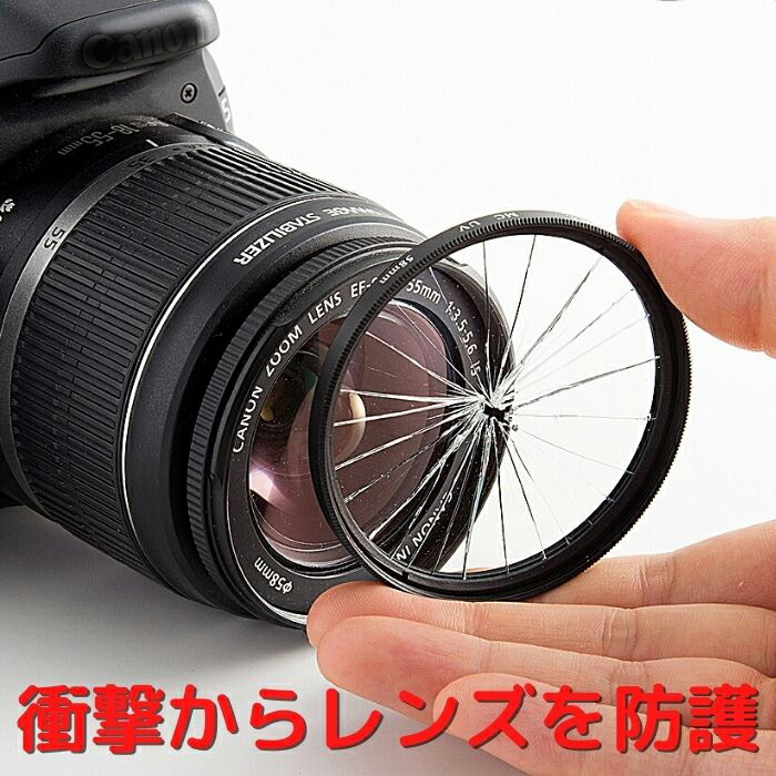 楽天市場】各メーカー対応 レンズ保護フィルター プロテクター レンズ