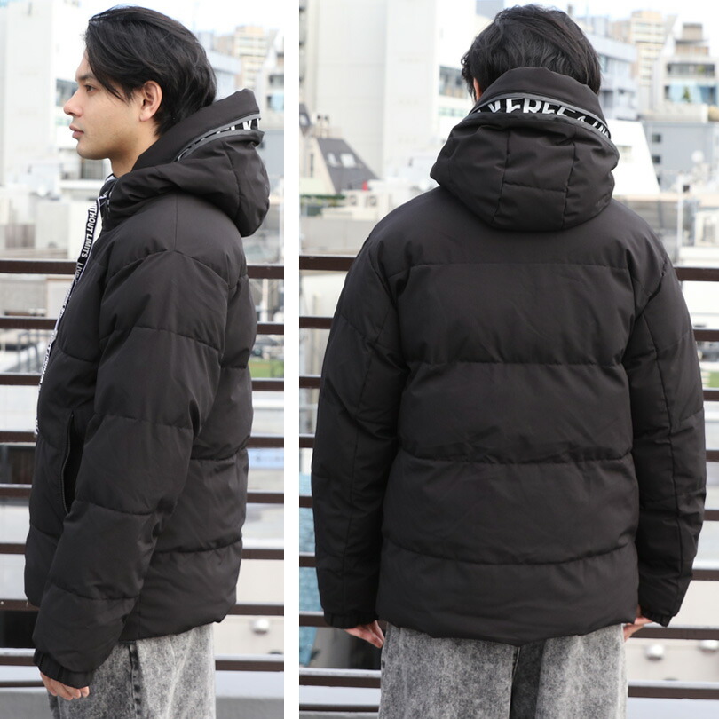 楽天市場】中綿ブルゾン メンズ 無地 ロゴ アウター【 送料無料 】全3