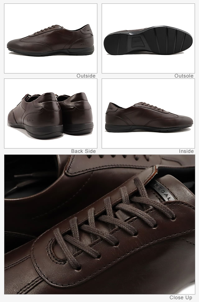 REGAL リーガル レースアップレザースニーカー GORE-TEX フットウェア