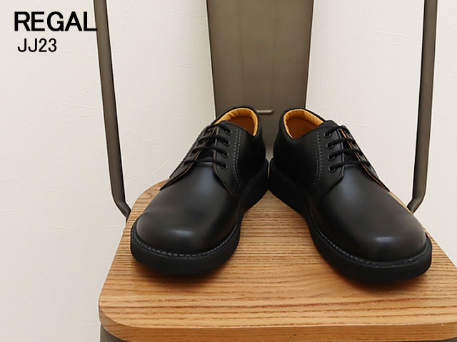 REGAL Walker リーガルウォーカー プレーントウ JJ23AG BLACK ブラック