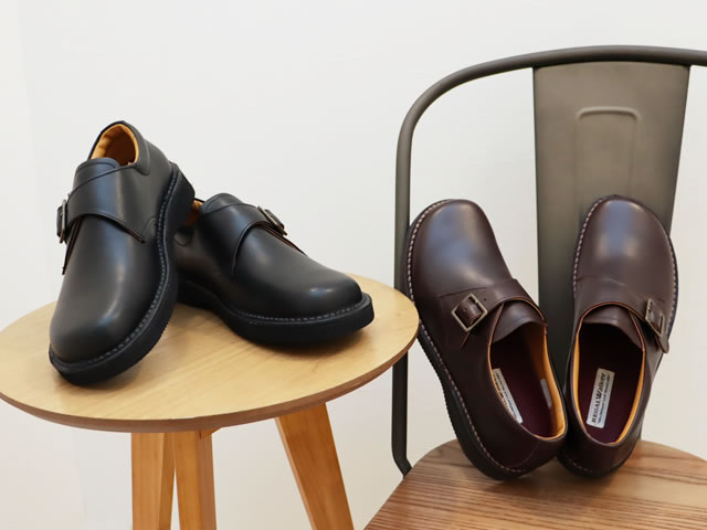 REGAL Walker リーガルウォーカー モンクストラップ JJ25AG DARK BROWN