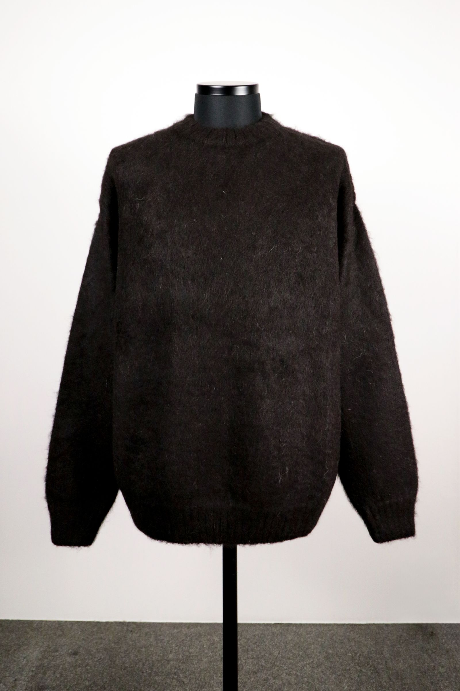 MARKAWARE - FINE ALPACA CREW NECK JUMPER / ファイン アルパカ